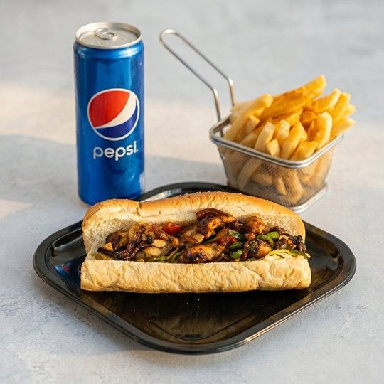 Chicken Shawarma Sandwich Meal