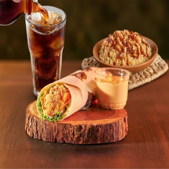 Arabic Wrap Sandwich Meal