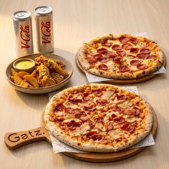 Family Pizza & Bites Feast for 4