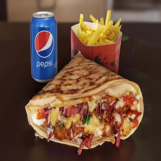Mix Chicken Crepe Meal