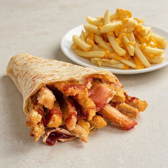 Chicken Pane Crepe Meal