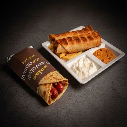 Mixed Sandwich & Hot Dog Crepe