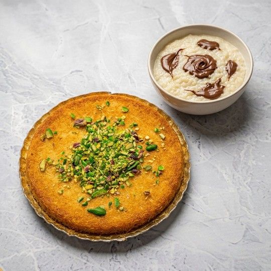 Nabulsi Konafa & Nutella Rice Duo