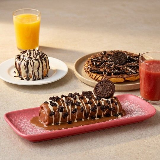 Oreo Waffle Family Feast