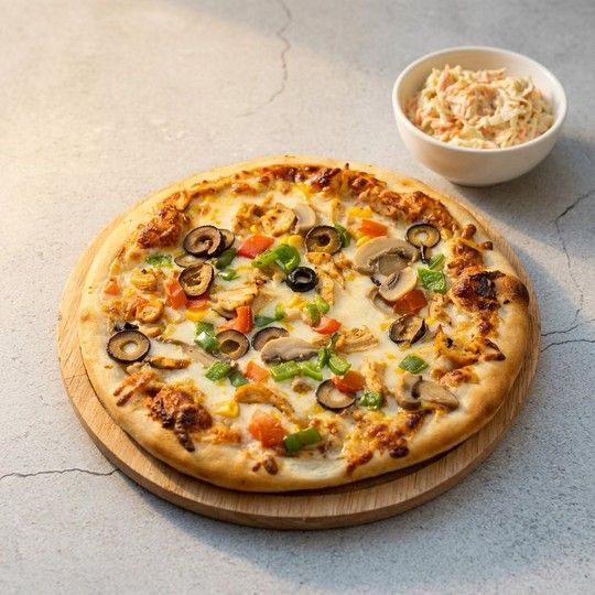 Chicken Pizza Solo Meal