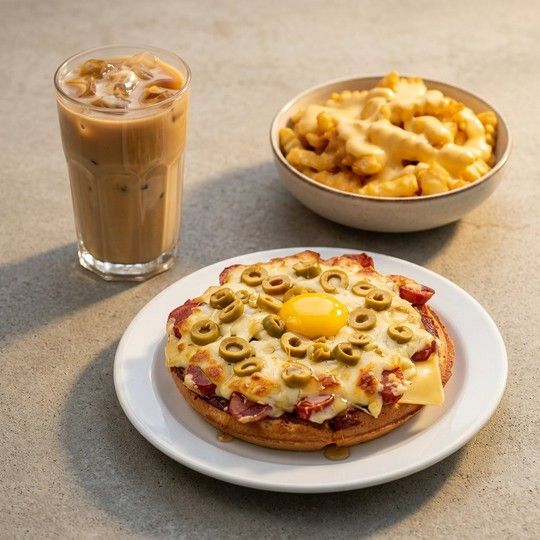 Savory Waffle Solo Meal