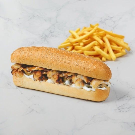 Chicken Shawerma & Fries