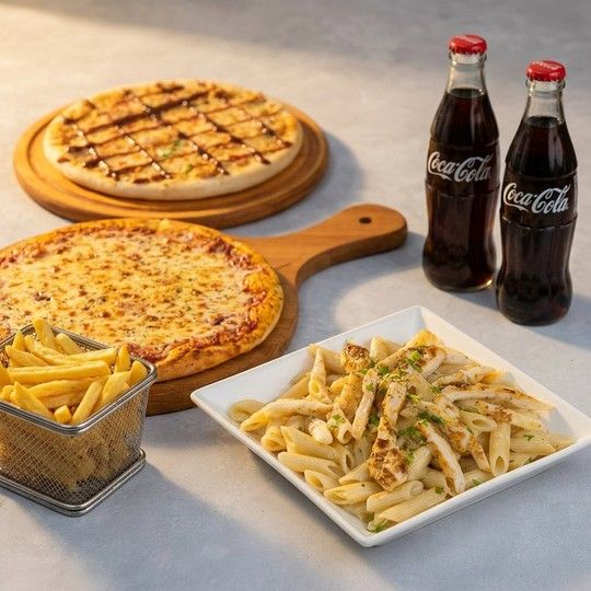 Pizza & Pasta Feast for 4