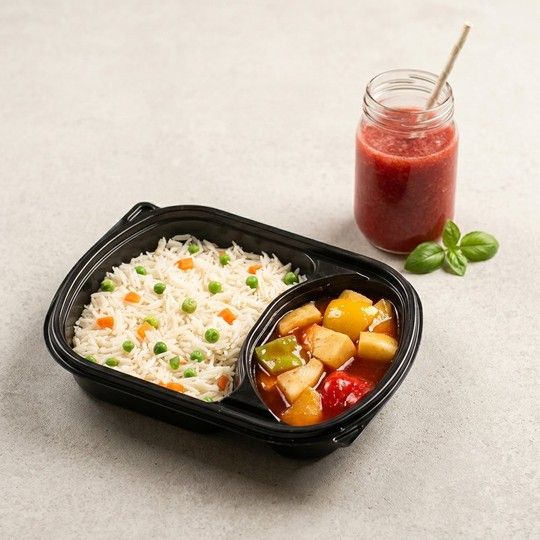 Sweet Chili Potatoes Meal