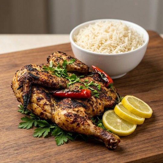 Quarter Chicken Solo Meal