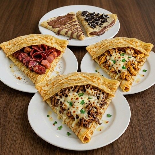 Shawerma Crepe Feast for 4