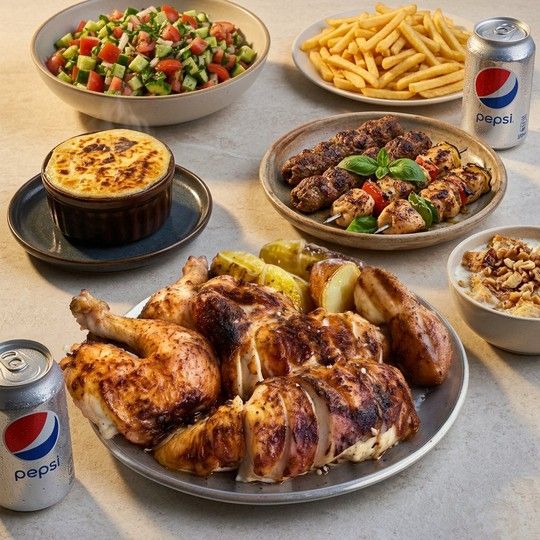 Family Grill Feast for 4