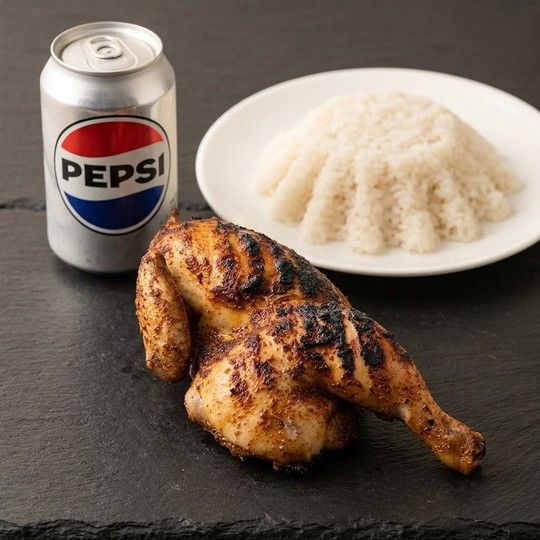 Half Grilled Chicken Meal