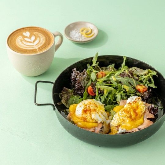 Salmon Benedict Breakfast