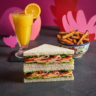 Smoked Turkey Tramezzini Meal
