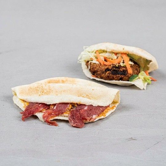 Foul With Pastrami & Taamia Combo