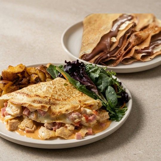 Cordon Bleu Crepe & Sweet Treat