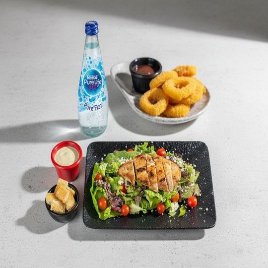 Chicken Caesar Salad Combo