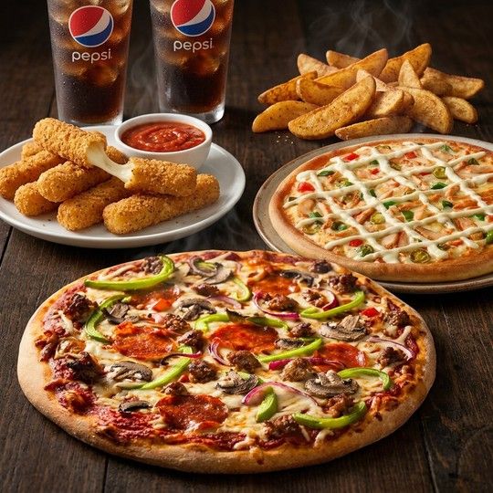 Pizza Feast for 4