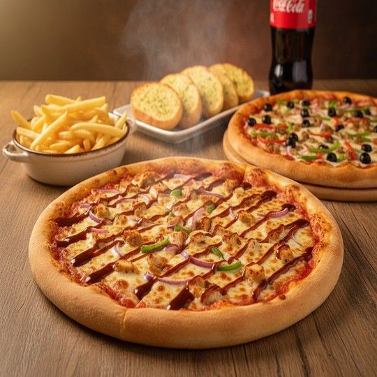 Family Pizza Feast for 4