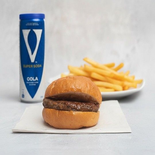 Plain Burger Meal