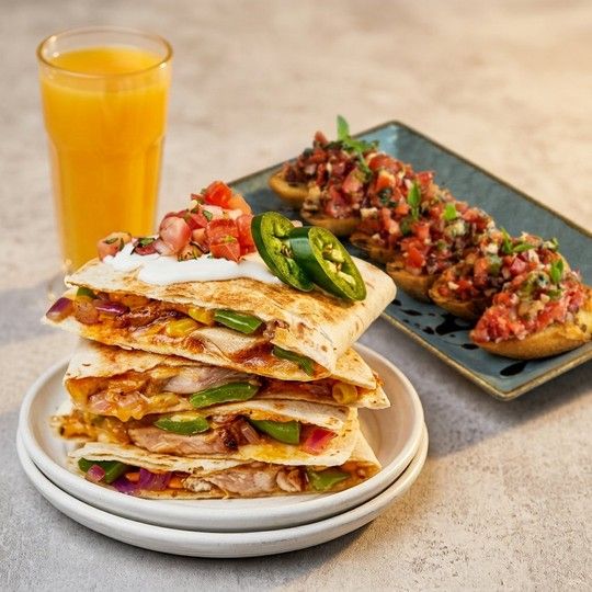 Chicken Quesadilla Solo