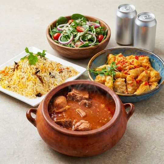 Family Cabbage & Meat Feast for 4