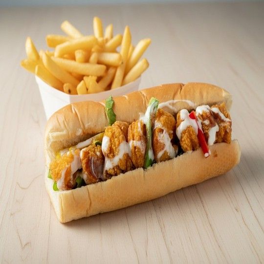Shrimp Sandwich Meal