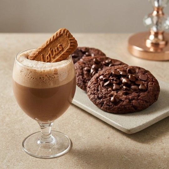 Lotus Frappuccino & Cookies
