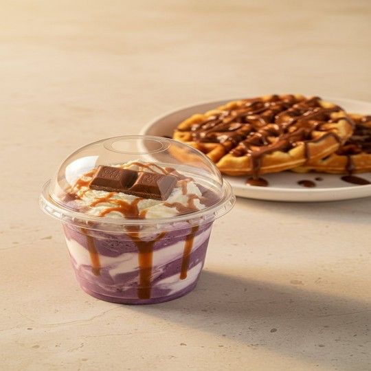 Galaxy Ice Cream & Waffle