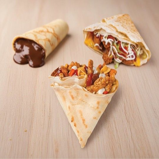 Trending Crepe Trio