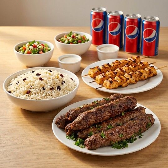Family Grill Platter for 4