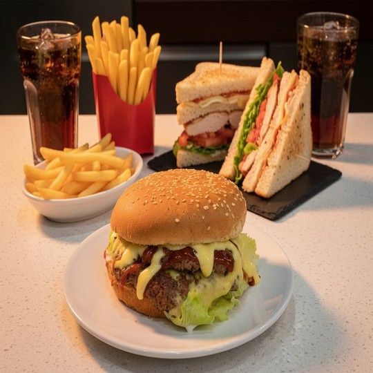 Family Burger & Sandwich Feast