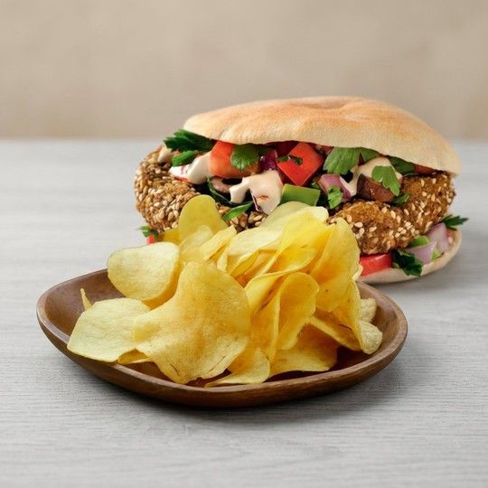 Taamia & Eggs Chip Meal