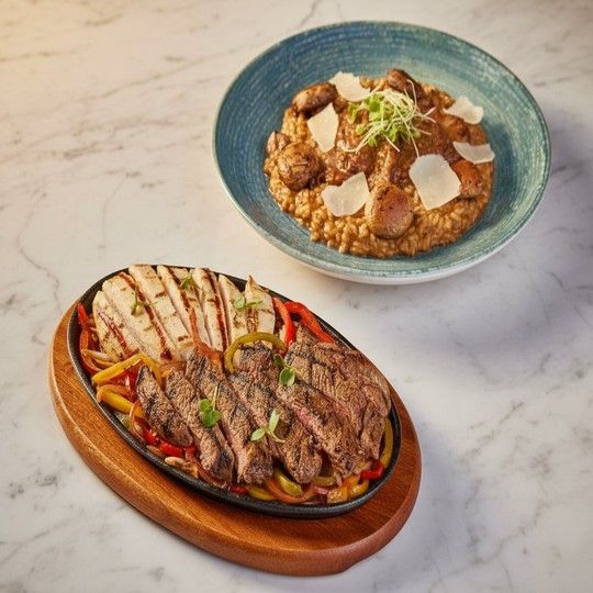 Mix Fajita & Medallion Risotto
