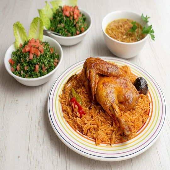 Chicken Kabsa Solo Meal