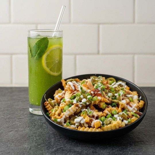 Ballo Loaded Fries & Drink