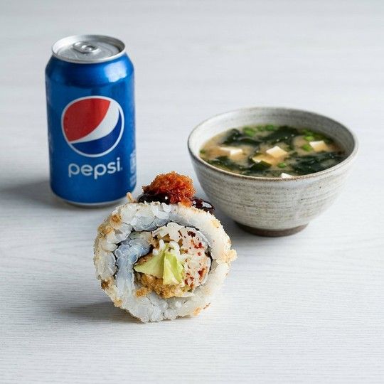 Spicy Crunchy Crab Roll Meal