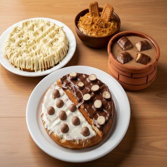 Dessert Casserole & Waffle Feast for 4