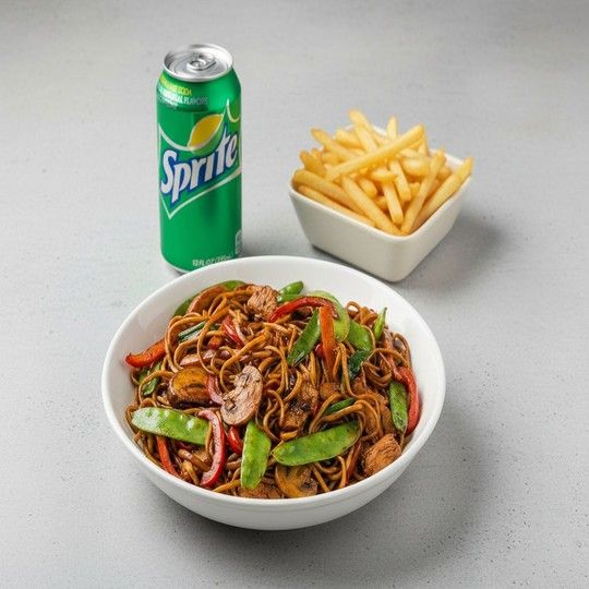 Chicken Noodles Solo Meal