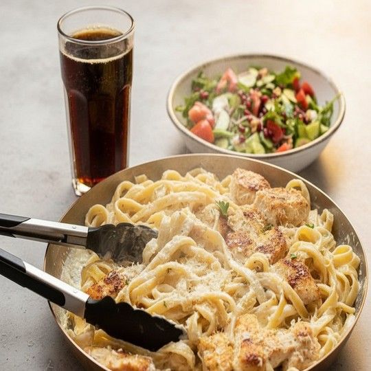 Fettuccine Chicken Alfredo Meal