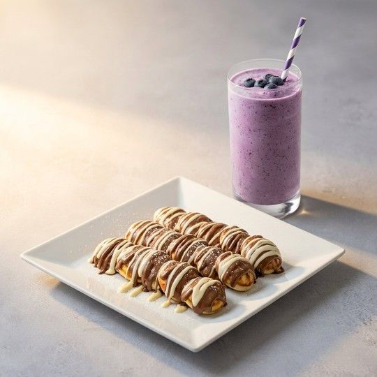 Nutella Mini Pancake Meal
