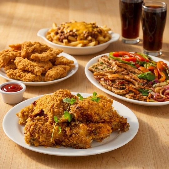 Family Chicken Feast for 4