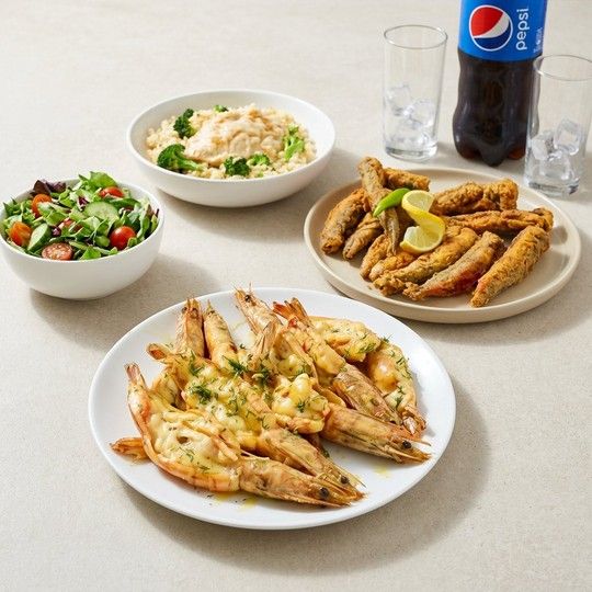 Family Seafood Feast for 4