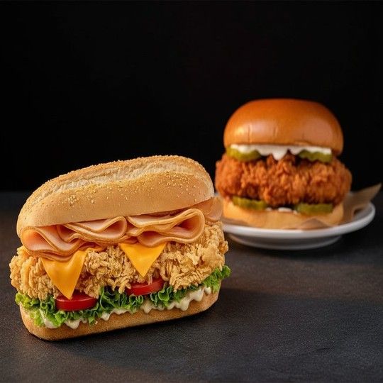 Crispy And Zinger Sandwich Duo