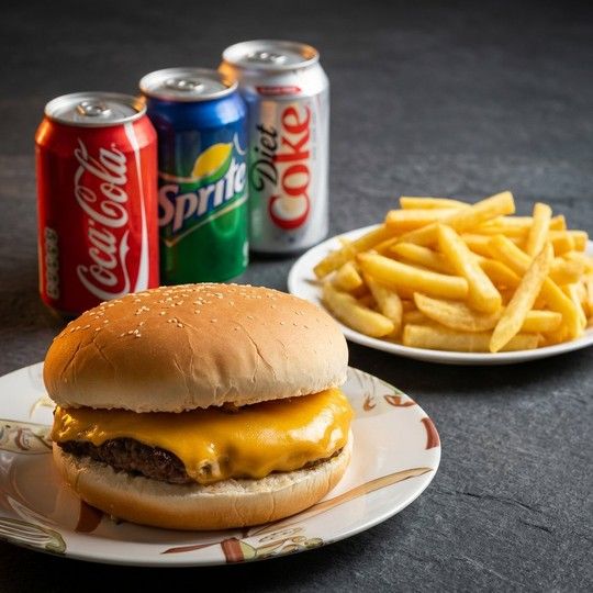 Cheese Burger Combo