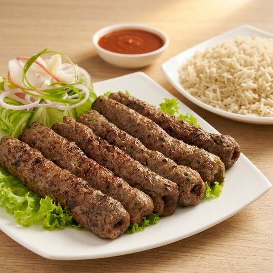 Kofta Charcoal Rice Meal