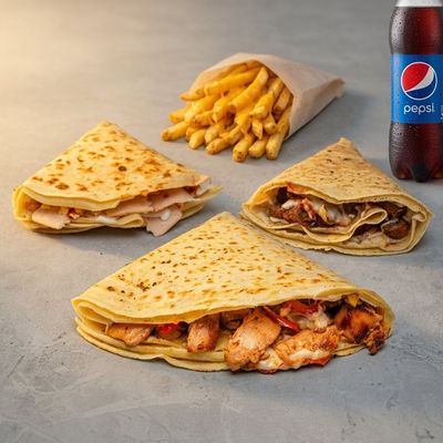 Crepe Feast for 3