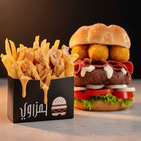 zawi Beef & Fries Meal
