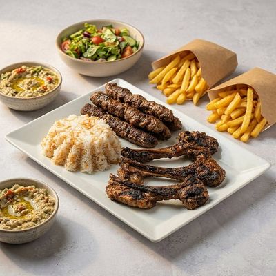 Family Grill Platter for 4